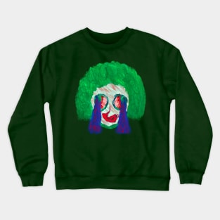 Horror Crying - Happy Halloween Crewneck Sweatshirt